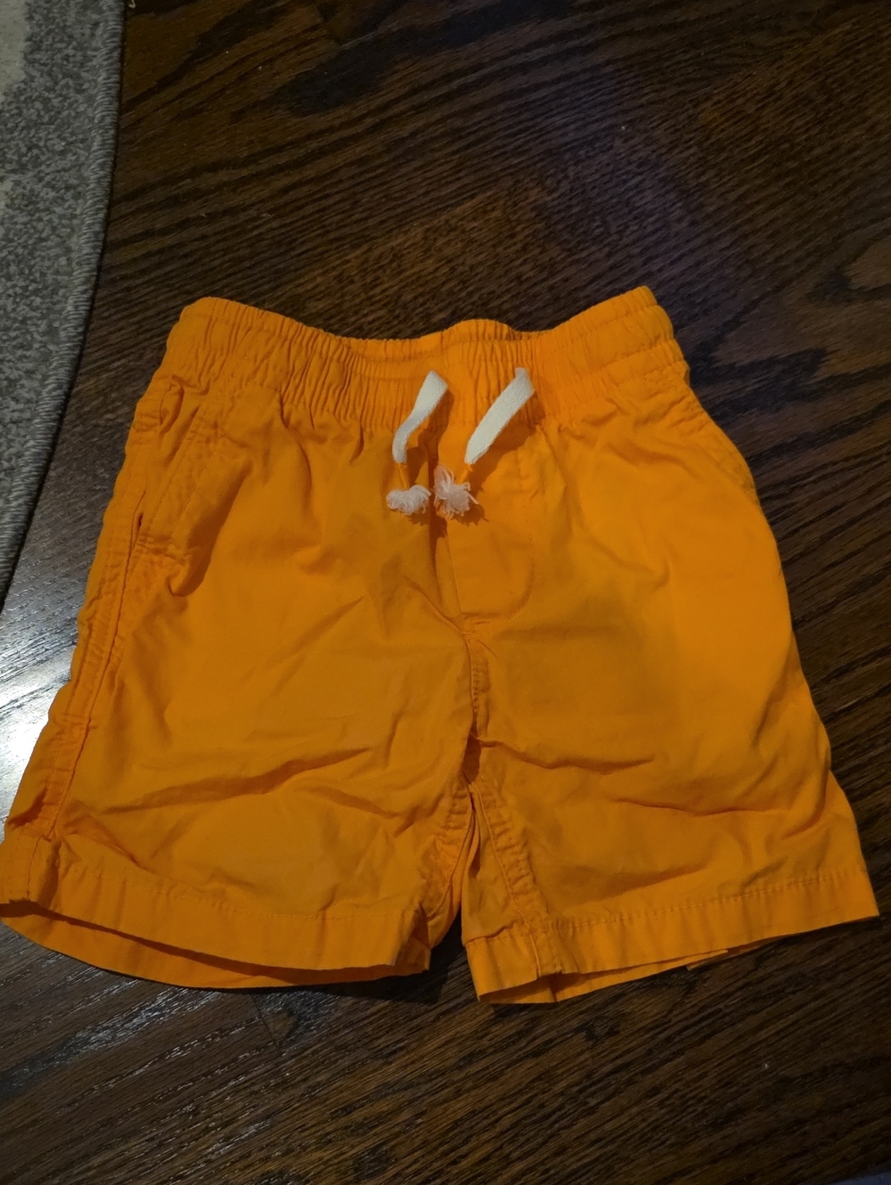 GAP Bright Orange Elastic Waist Shorts